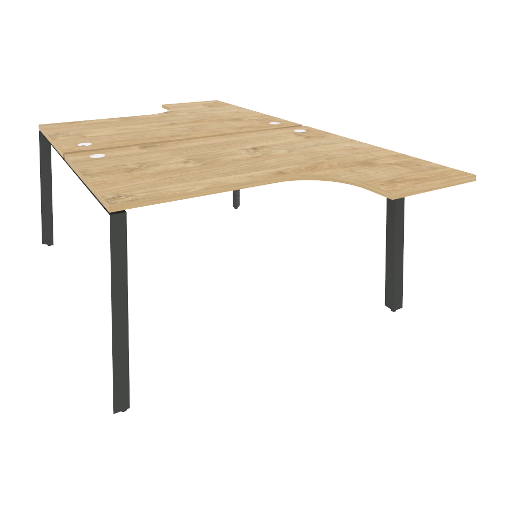 Onix Рабочая станция на П-образном м/к O.MP-D.SA-31380*2395*750 (163
